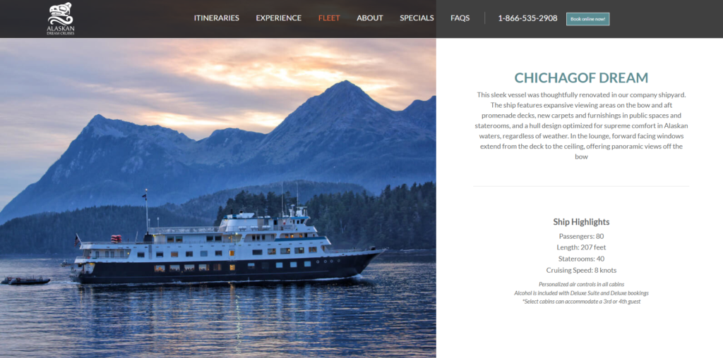 Alaskan Dream Cruises