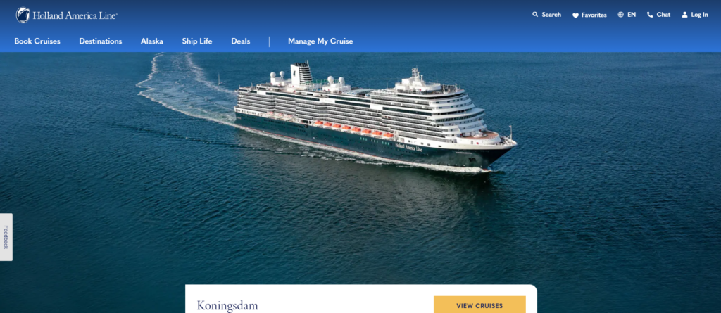 Holland America's Koningsdam